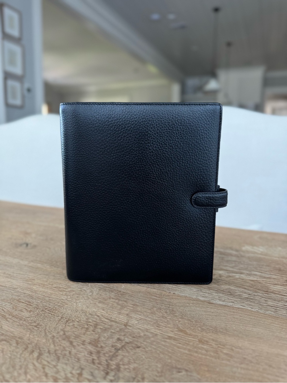 Filofax Black Finsbury Planner | A5